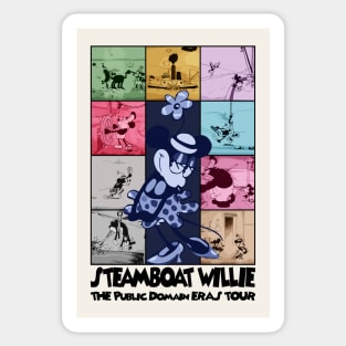 Steamboat Willie The Public Domain Eras Tour - 3 Sticker